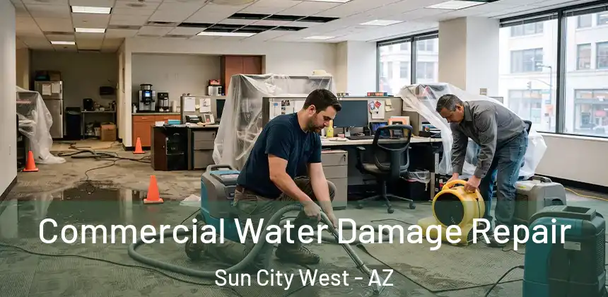  Commercial Water Damage Repair Sun City West - AZ