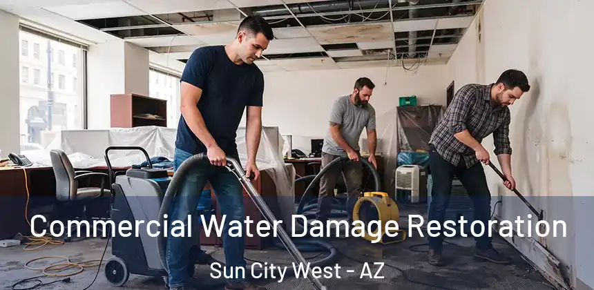  Commercial Water Damage Restoration Sun City West - AZ