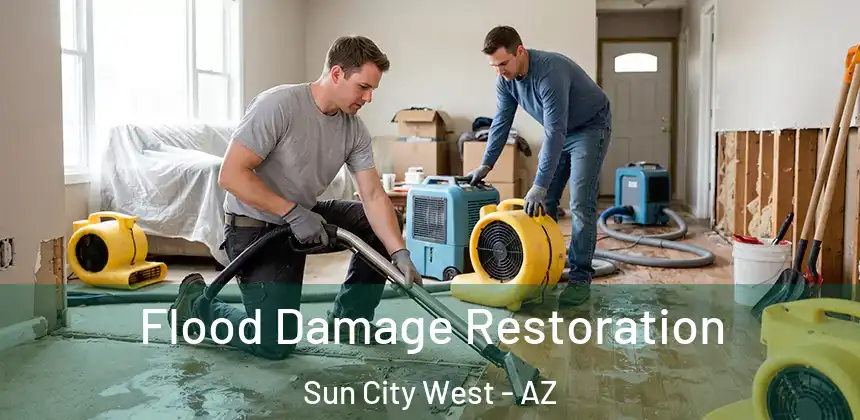 Flood Damage Restoration Sun City West - AZ