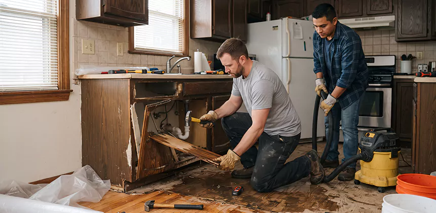 Repairing Water Damaged MDF Cabinets in Sun City West