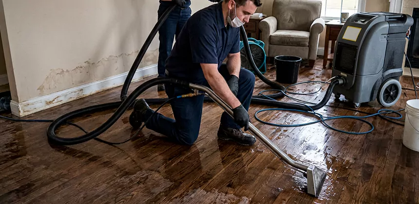 Hardwood Floor Water Extraction in Sun City West