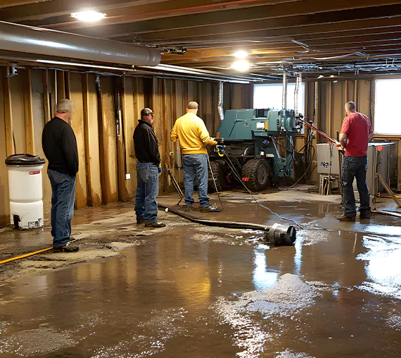 Flood Damage Restoration in Sun City West, AZ