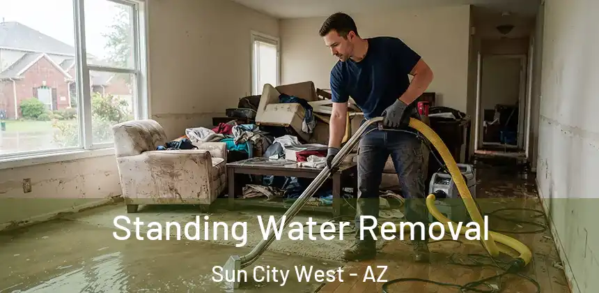 Standing Water Removal Sun City West - AZ