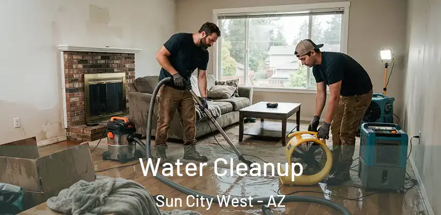 Water Cleanup Sun City West - AZ